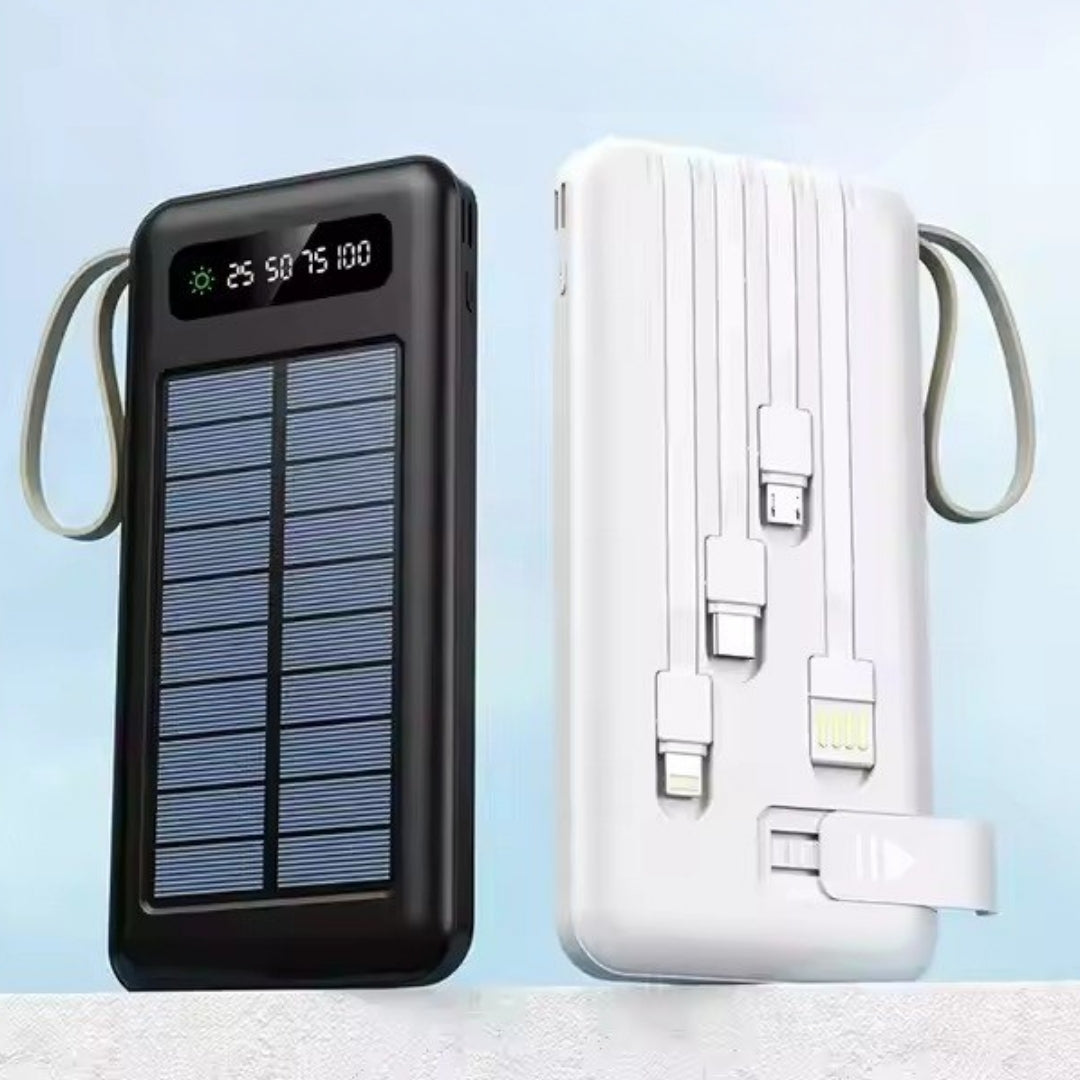 ☀️ POWER BANK 3 EN 1 SOLAR
